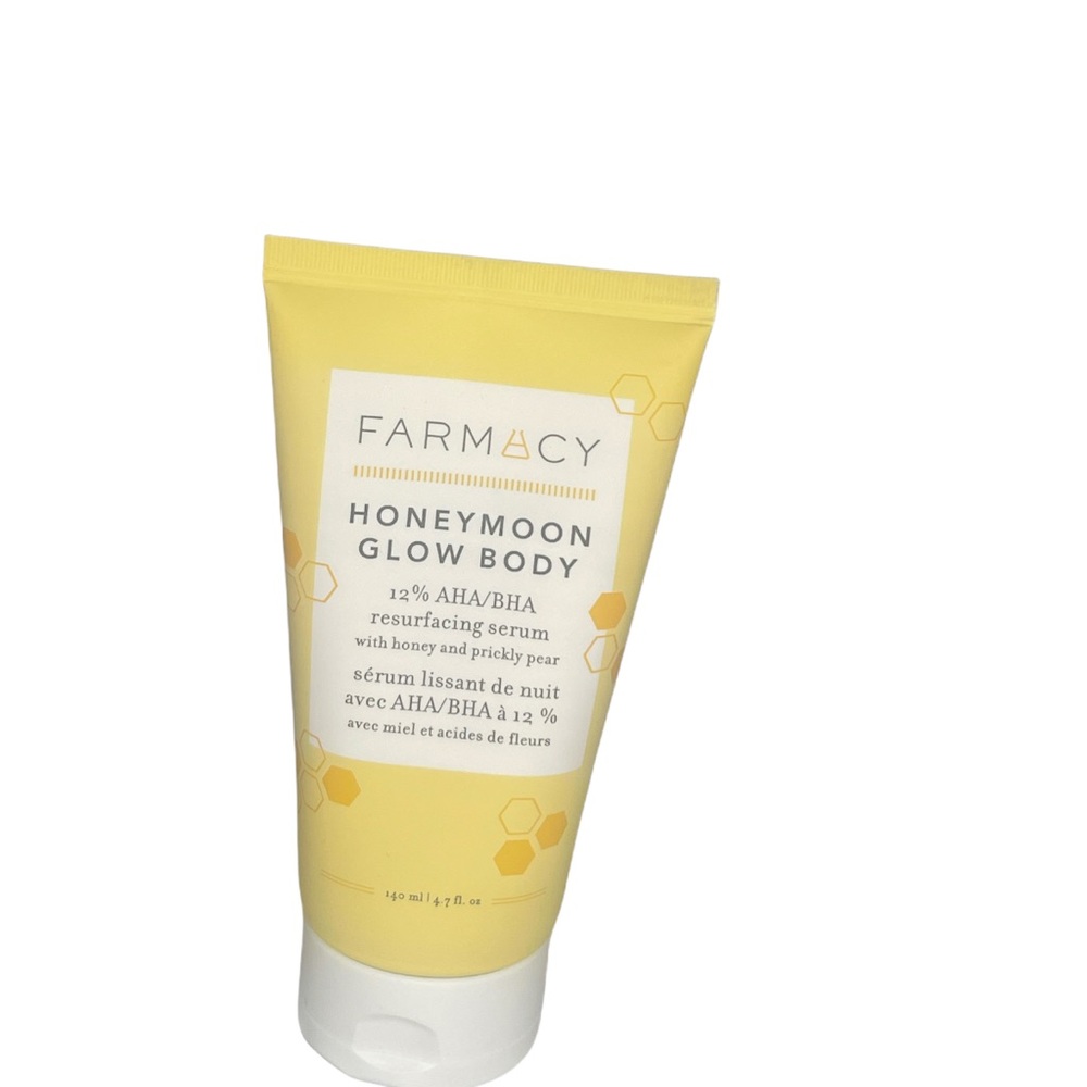 Farmacy Honeymoon glow body 12% AHA/BHA resurfacing body serum